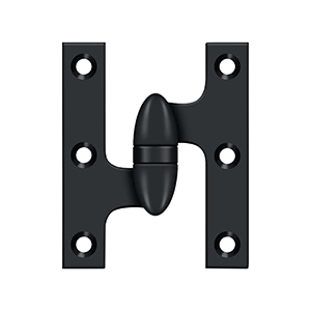 Deltana - 3" x 2-1/2" Hinge, Olive Knuckle Hinges