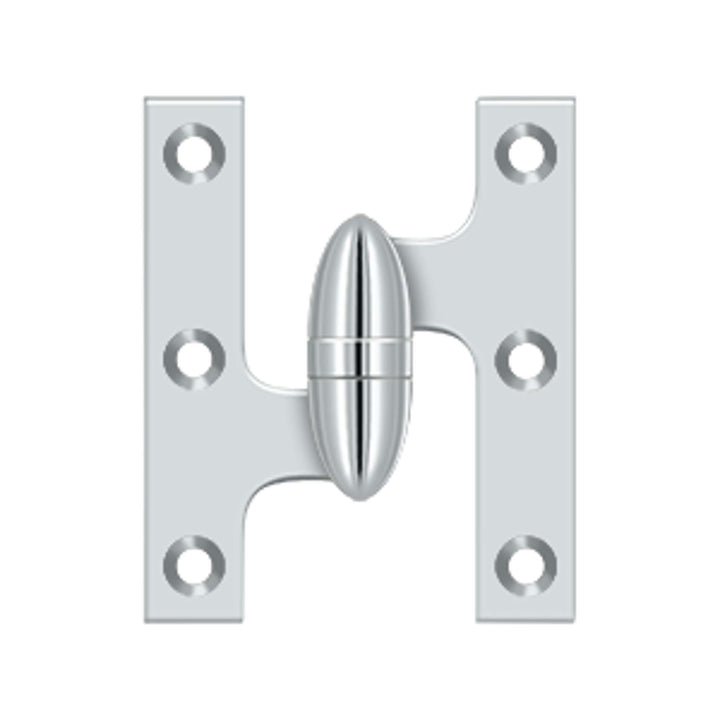 Deltana - 3" x 2-1/2" Hinge, Olive Knuckle Hinges