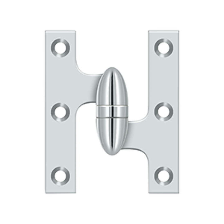 Deltana - 3" x 2-1/2" Hinge, Olive Knuckle Hinges