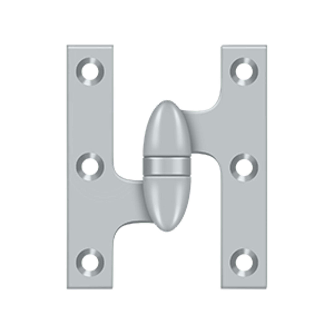 Deltana - 3" x 2-1/2" Hinge, Olive Knuckle Hinges