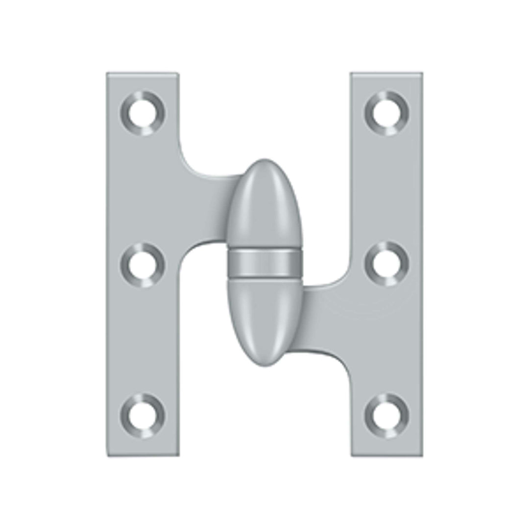 Deltana - 3" x 2-1/2" Hinge, Olive Knuckle Hinges