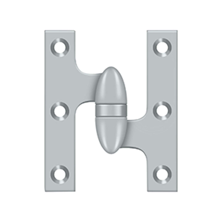 Deltana - 3" x 2-1/2" Hinge, Olive Knuckle Hinges