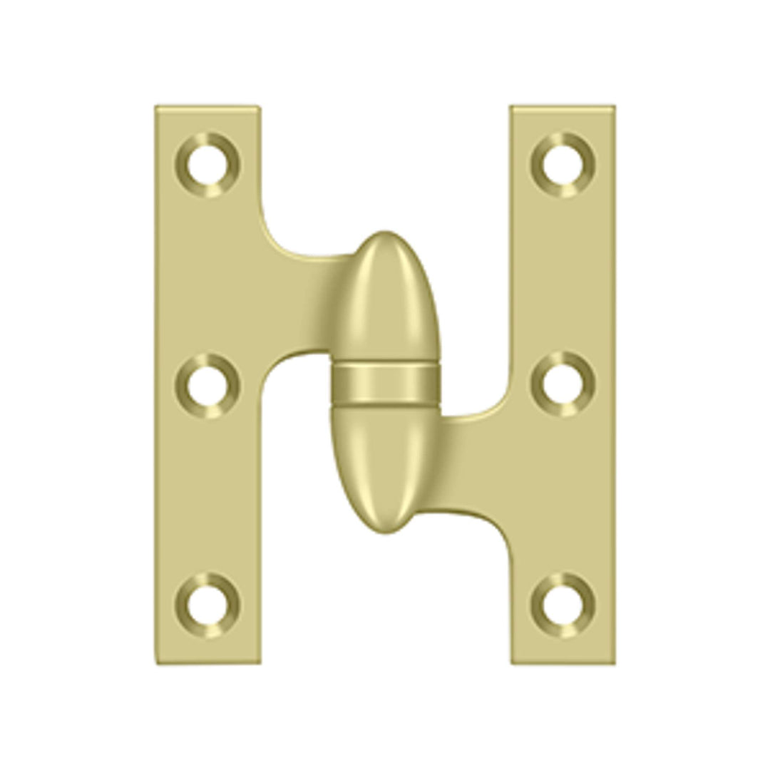 Deltana - 3" x 2-1/2" Hinge, Olive Knuckle Hinges