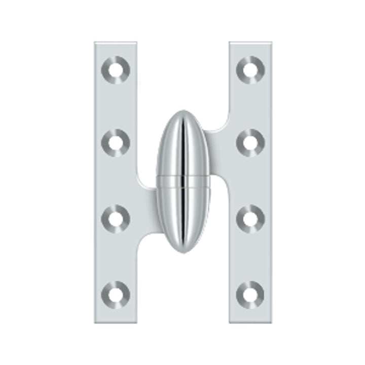 Deltana - 5" x 3-1/4" Hinge, Olive Knuckle Hinges