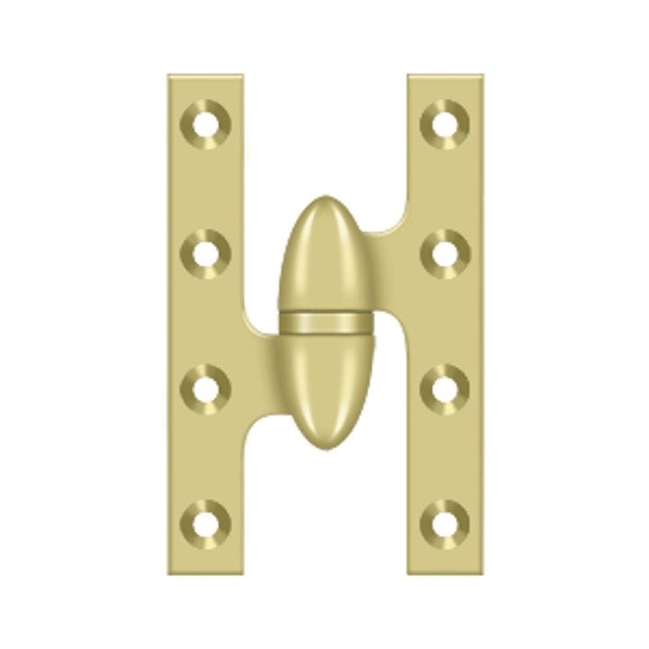 Deltana - 5" x 3-1/4" Hinge, Olive Knuckle Hinges