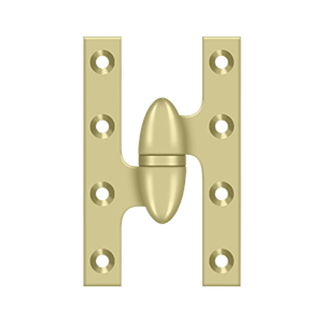 Deltana - 5" x 3-1/4" Hinge, Olive Knuckle Hinges