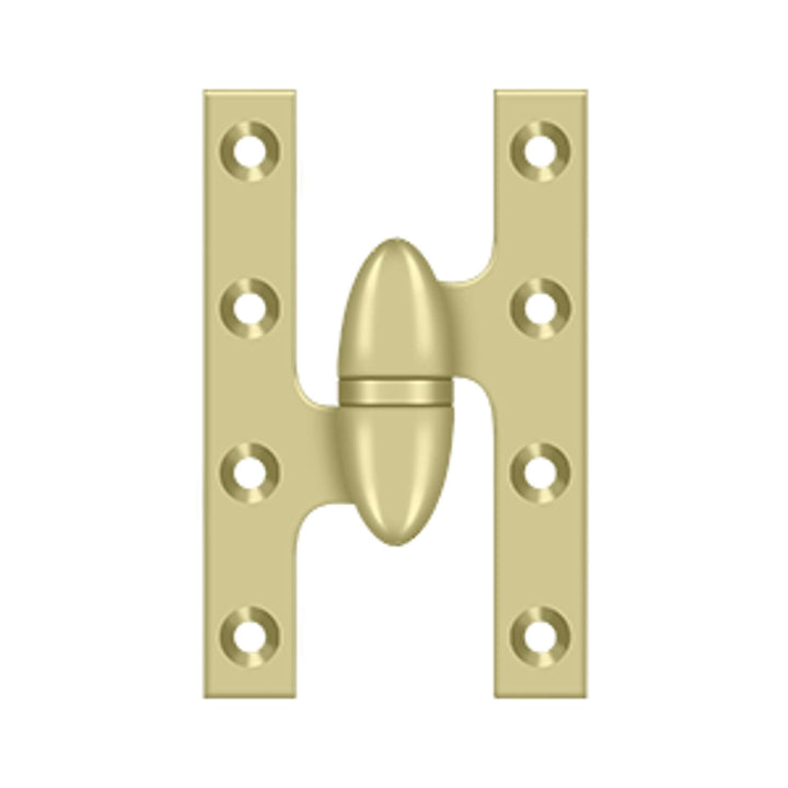 Deltana - 5" x 3-1/4" Hinge, Olive Knuckle Hinges