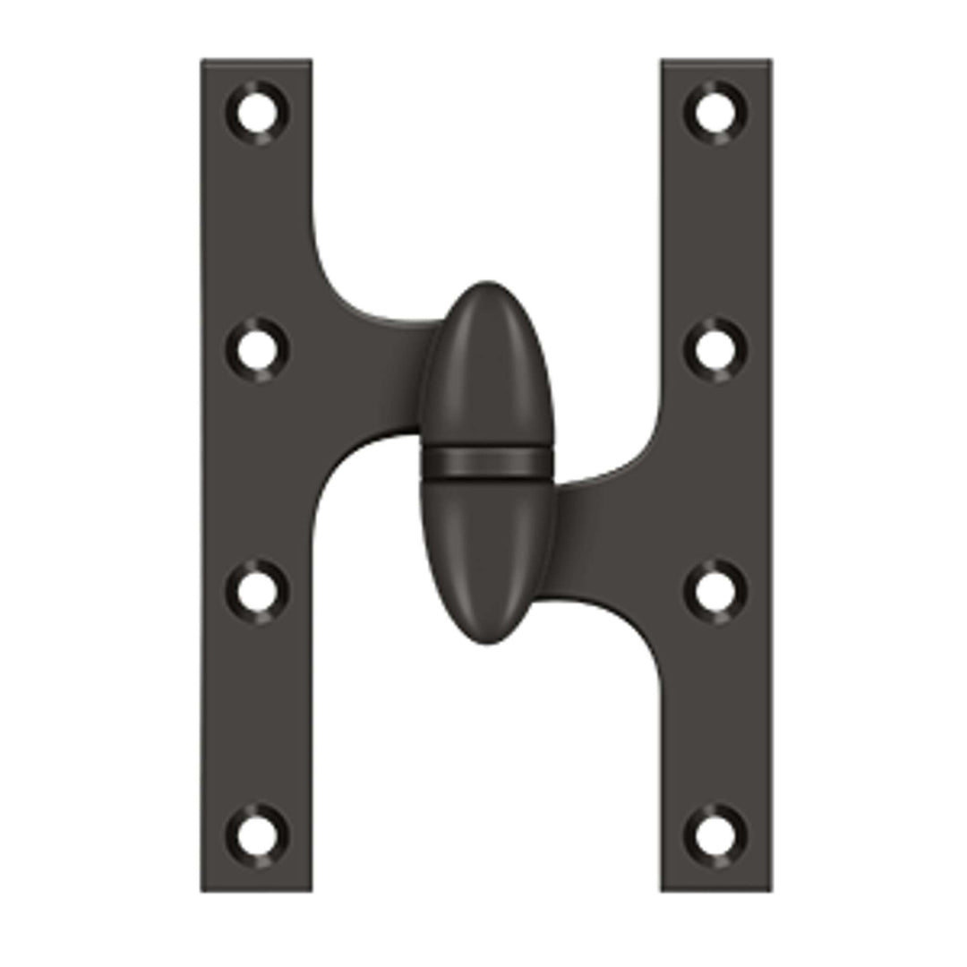 Deltana - 6" x 4" Hinge, Olive Knuckle Hinges