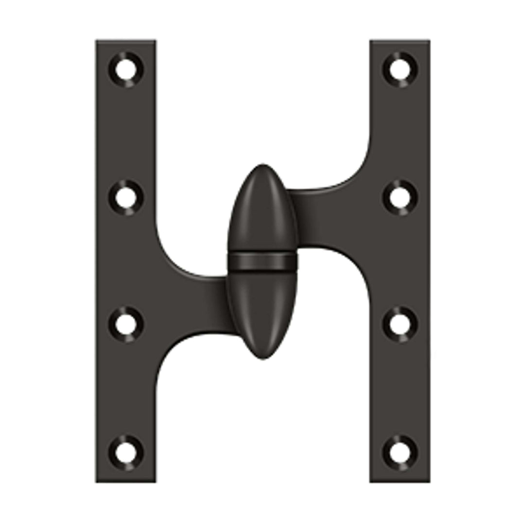 Deltana - 6" x 4-1/2" Hinge, Olive Knuckle Hinges