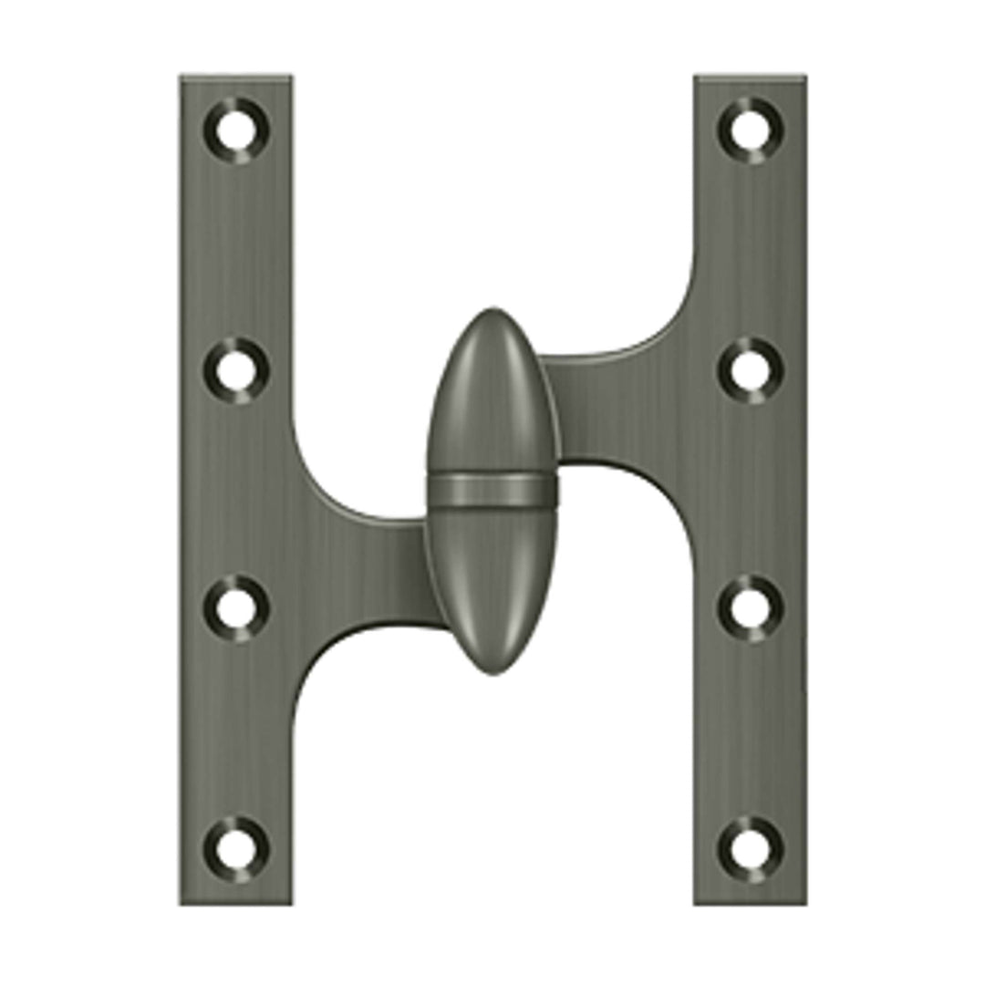 Deltana - 6" x 4-1/2" Hinge, Olive Knuckle Hinges