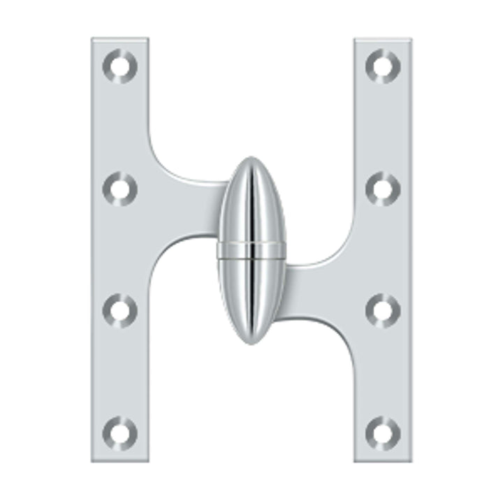 Deltana - 6" x 4-1/2" Hinge, Olive Knuckle Hinges