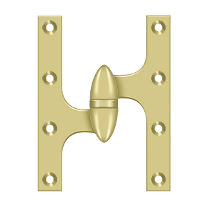 Deltana - 6" x 4-1/2" Hinge, Olive Knuckle Hinges