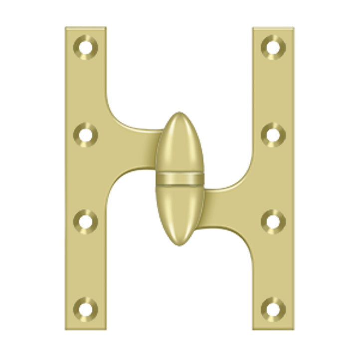 Deltana - 6" x 4-1/2" Hinge, Olive Knuckle Hinges