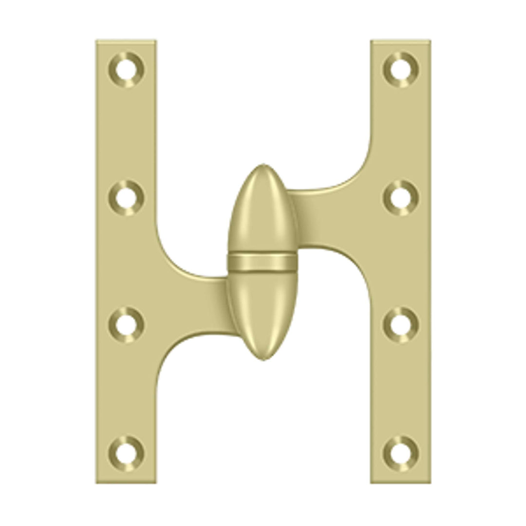 Deltana - 6" x 4-1/2" Hinge, Olive Knuckle Hinges