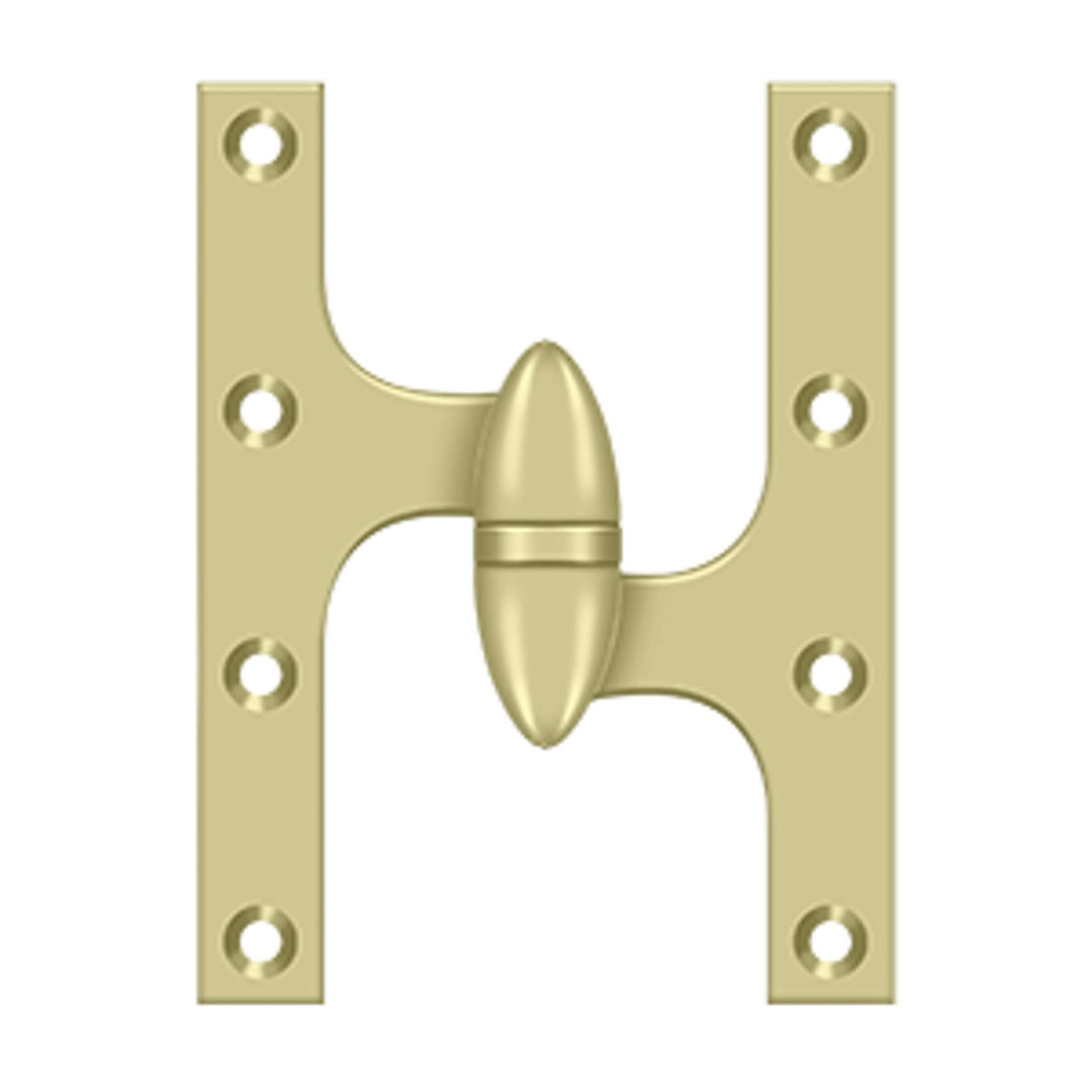 Deltana - 6" x 4-1/2" Hinge, Olive Knuckle Hinges