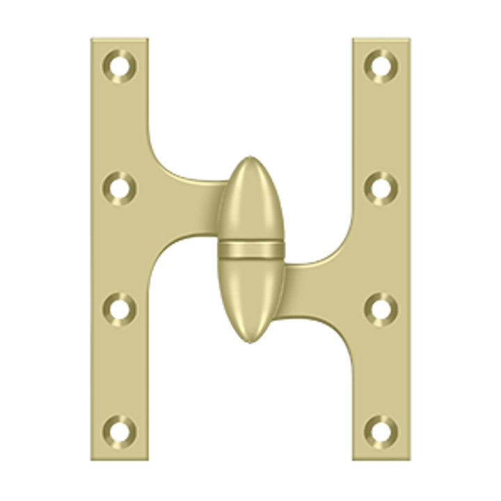 Deltana - 6" x 4-1/2" Hinge, Olive Knuckle Hinges