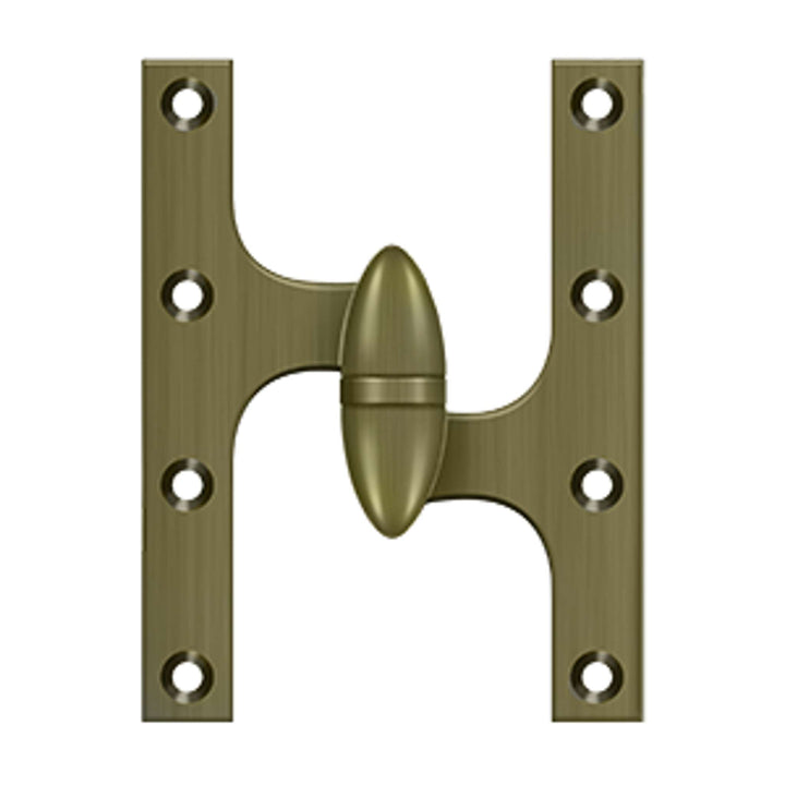 Deltana - 6" x 4-1/2" Hinge, Olive Knuckle Hinges