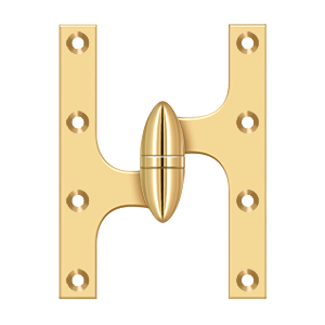 Deltana - 6" x 4-1/2" Hinge, Olive Knuckle Hinges