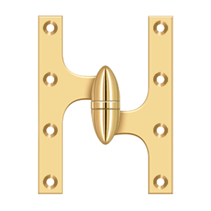 Deltana - 6" x 4-1/2" Hinge, Olive Knuckle Hinges