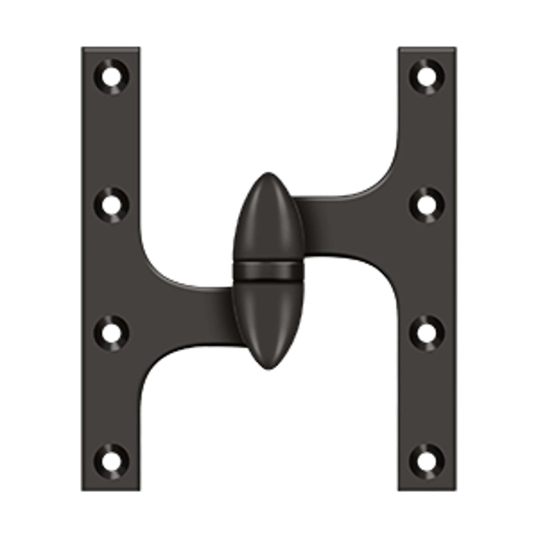 Deltana - 6" x 5" Hinge, Olive Knuckle Hinges