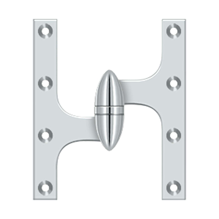 Deltana - 6" x 5" Hinge, Olive Knuckle Hinges