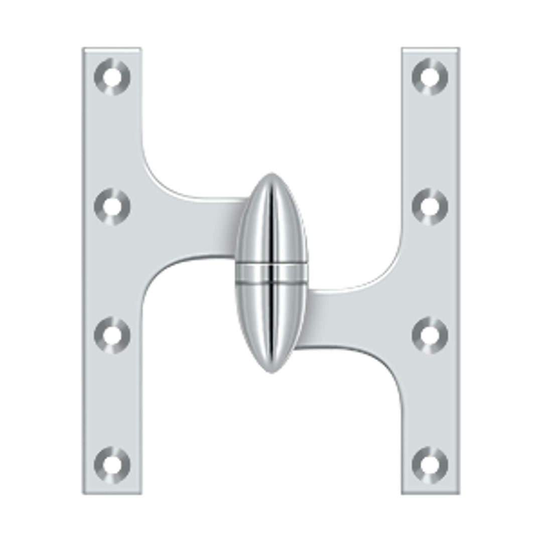 Deltana - 6" x 5" Hinge, Olive Knuckle Hinges