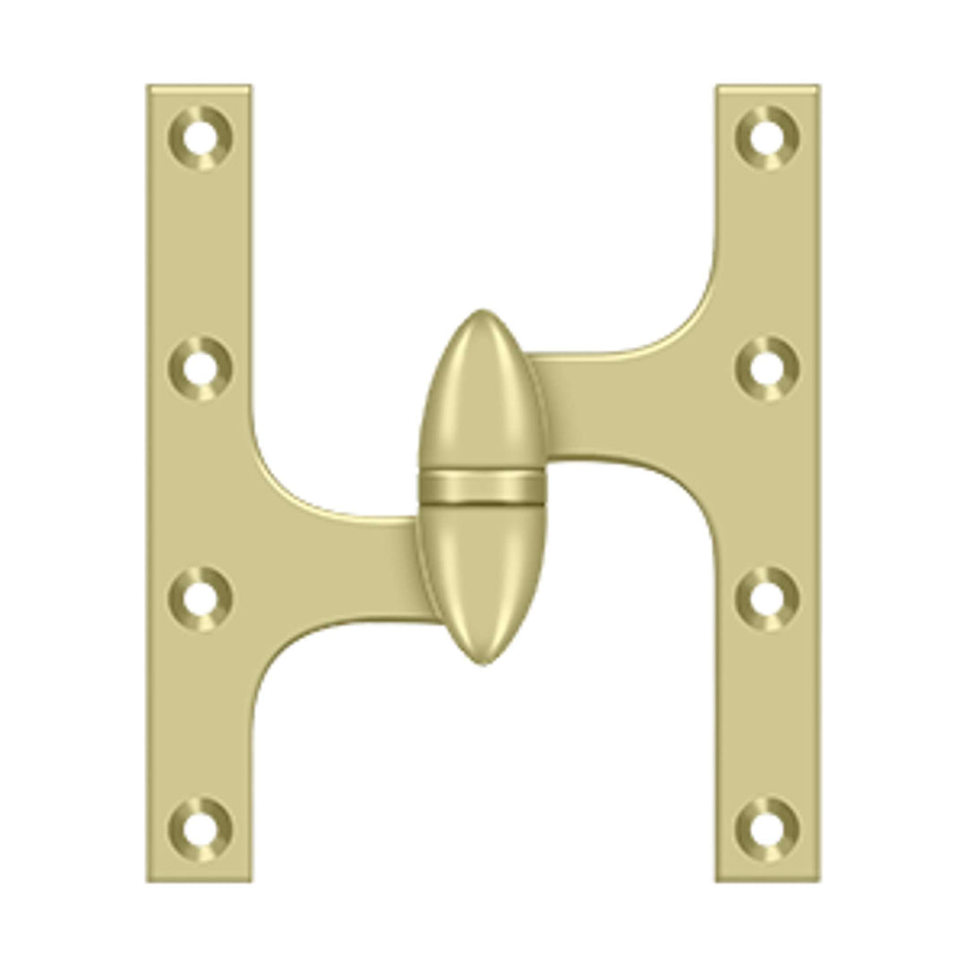 Deltana - 6" x 5" Hinge, Olive Knuckle Hinges