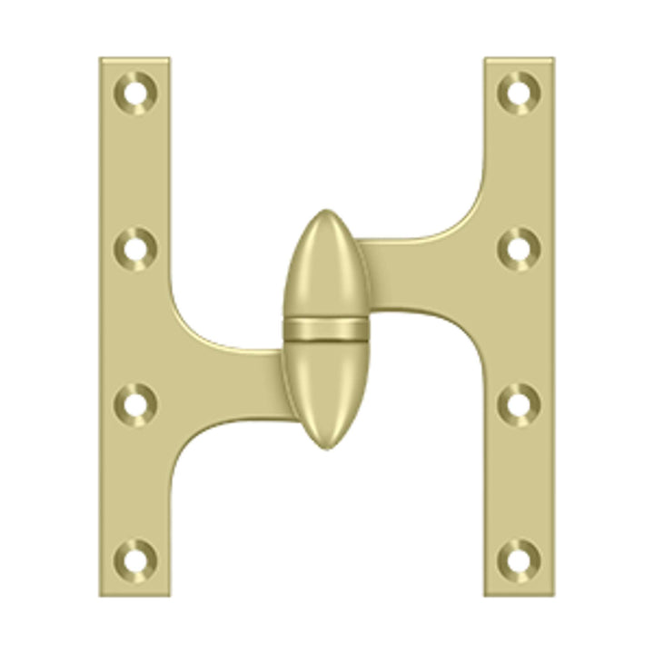 Deltana - 6" x 5" Hinge, Olive Knuckle Hinges