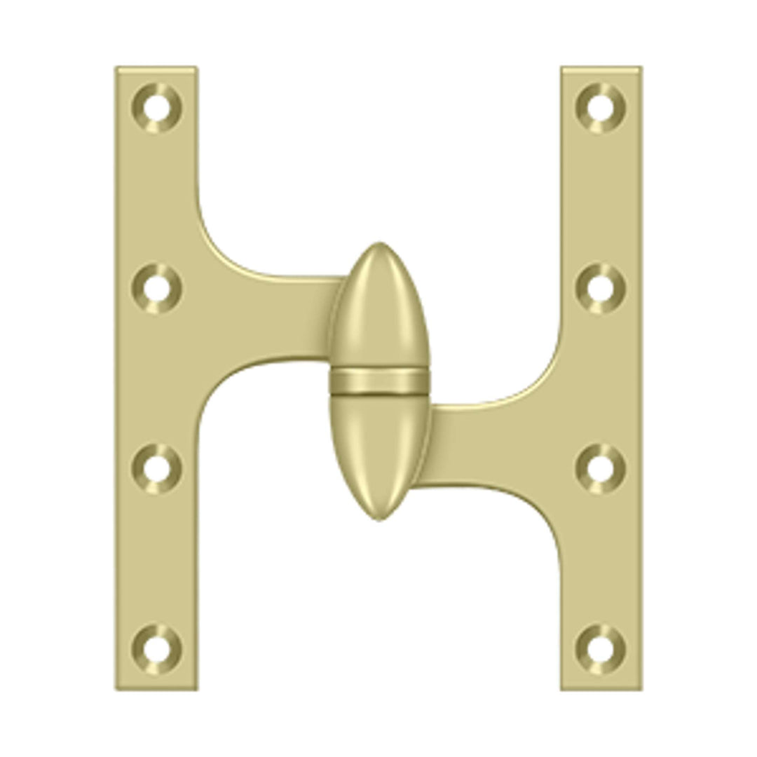 Deltana - 6" x 5" Hinge, Olive Knuckle Hinges