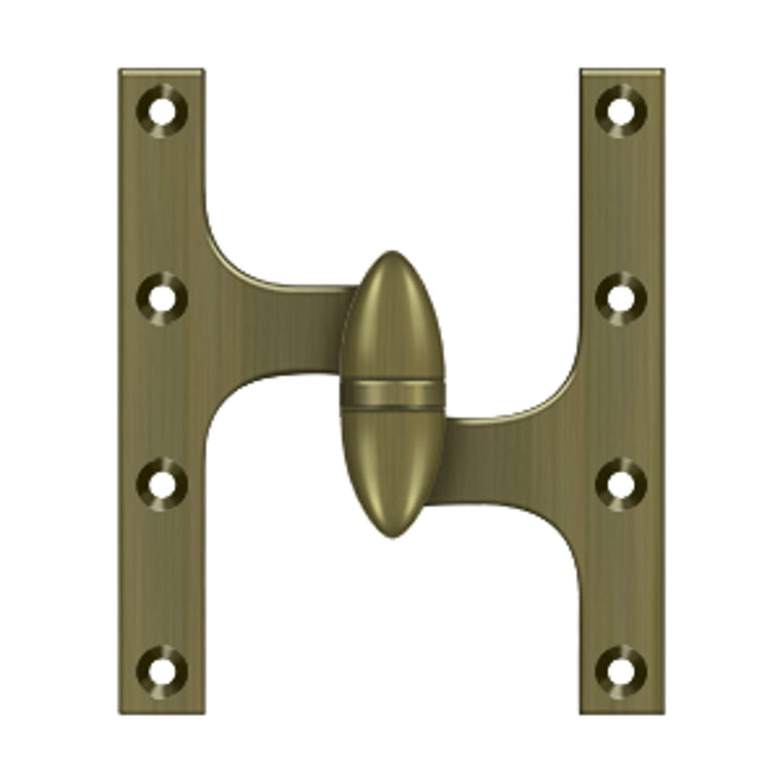 Deltana - 6" x 5" Hinge, Olive Knuckle Hinges