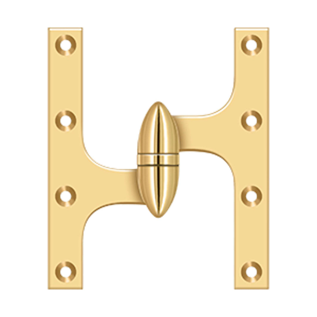 Deltana - 6" x 5" Hinge, Olive Knuckle Hinges