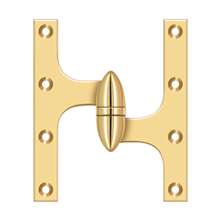 Deltana - 6" x 5" Hinge, Olive Knuckle Hinges