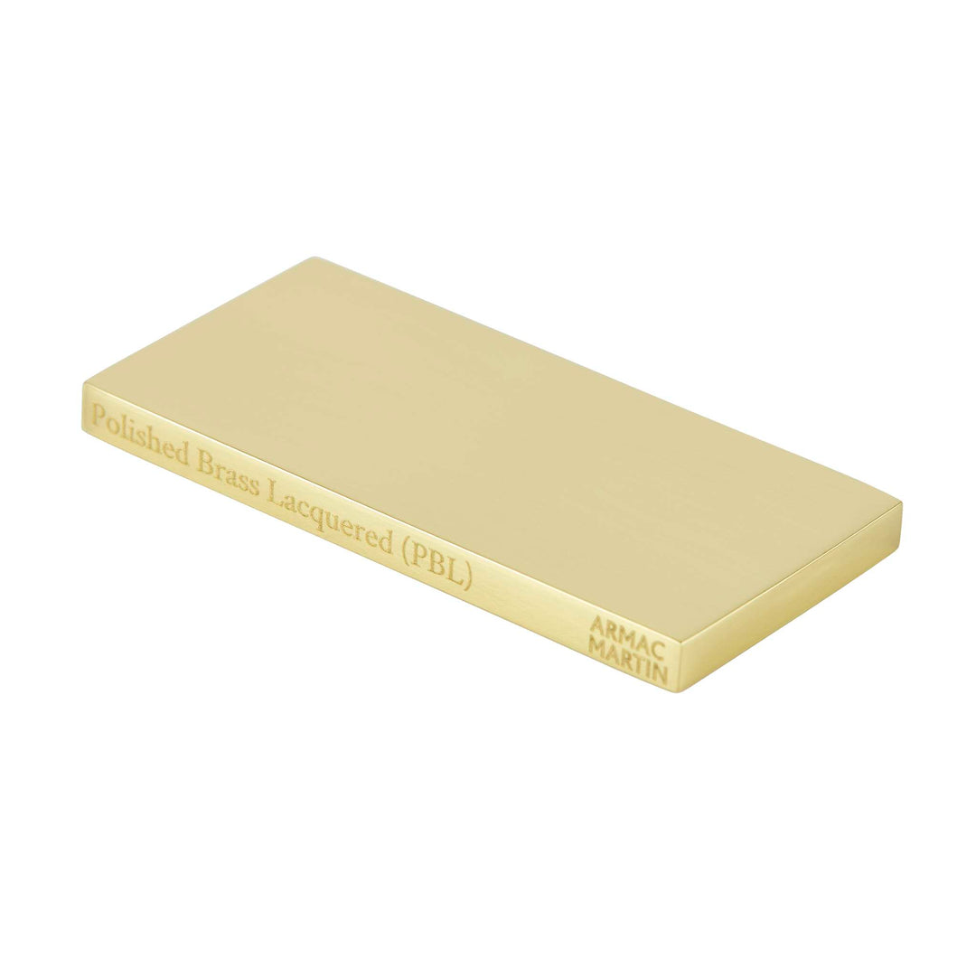 Armac Martin - Queslett Knob Rectangle Back Plate