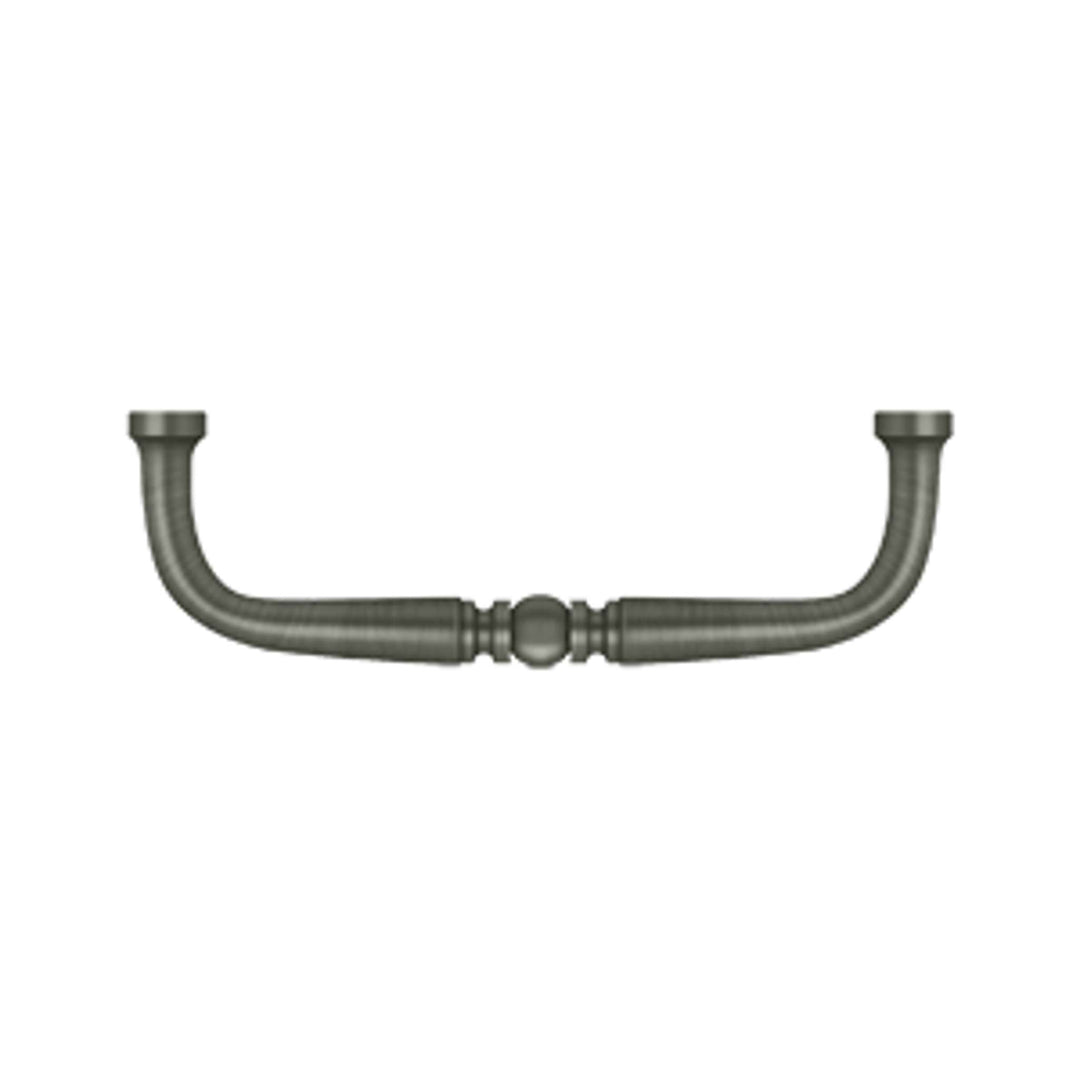 Deltana - Wire Pull, Traditional, 3-1/2"