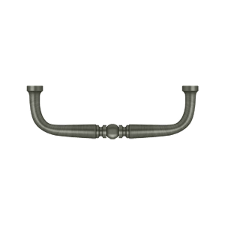 Deltana - Wire Pull, Traditional, 3-1/2"