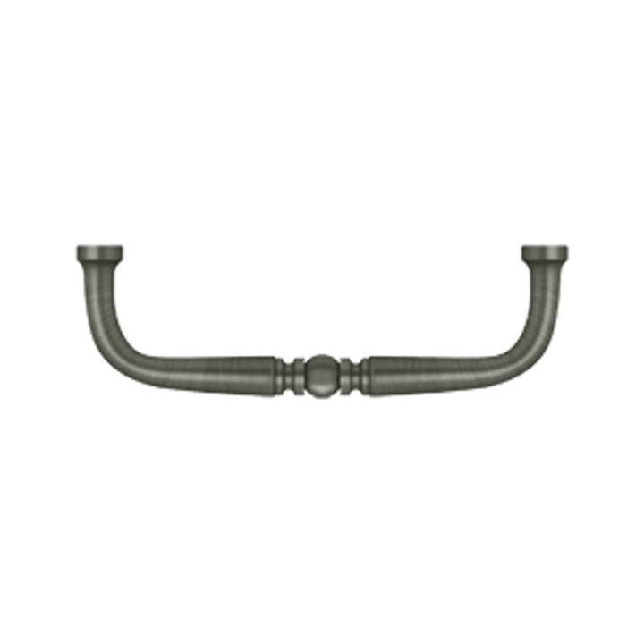 Deltana - Wire Pull, Traditional, 3-1/2"
