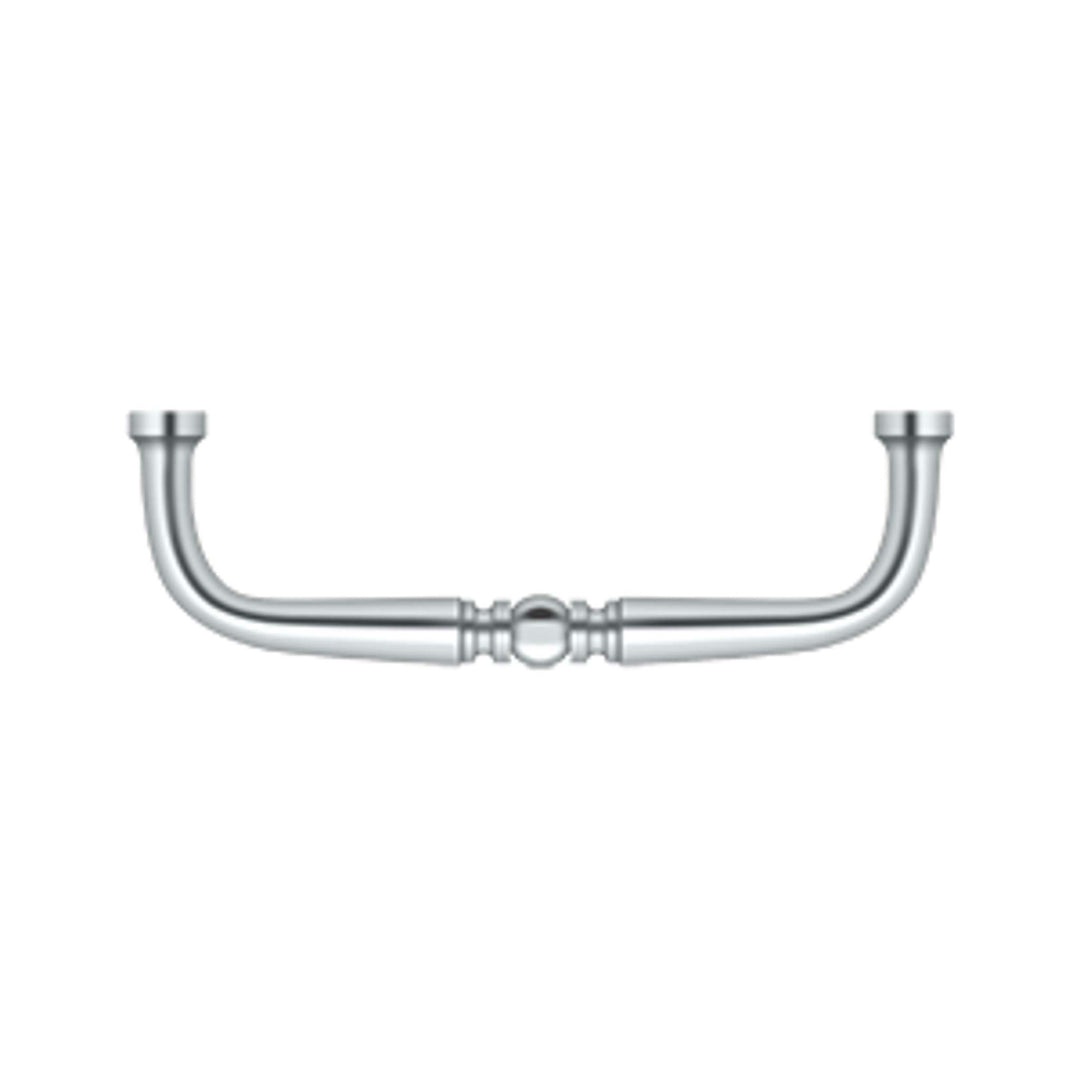 Deltana - Wire Pull, Traditional, 3-1/2"