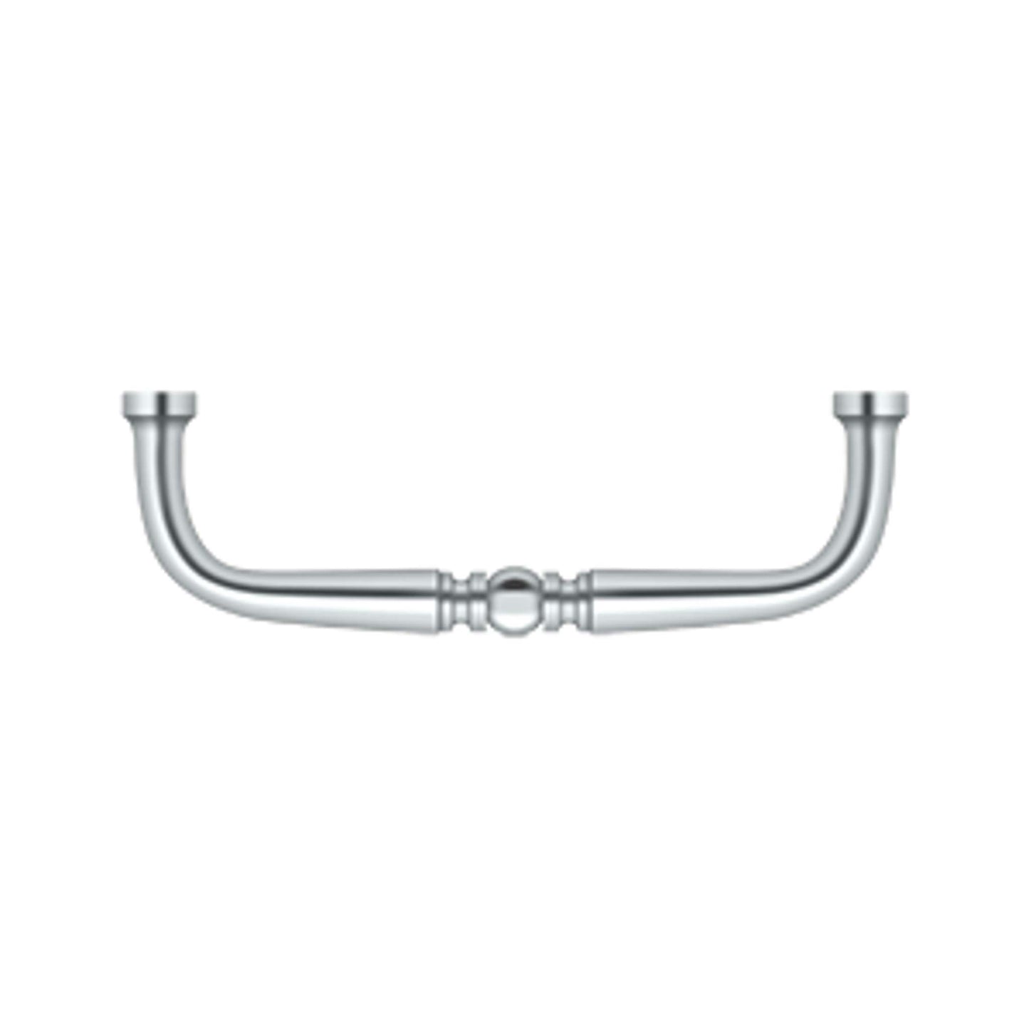 Deltana - Wire Pull, Traditional, 3-1/2"