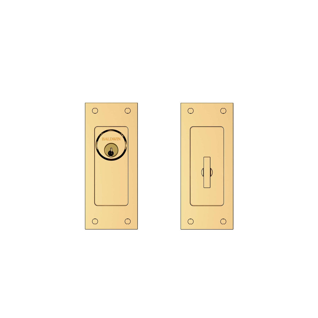 Baldwin Hardware Corporation - Santa Monica - PD006 - Small Pocket Door Kit