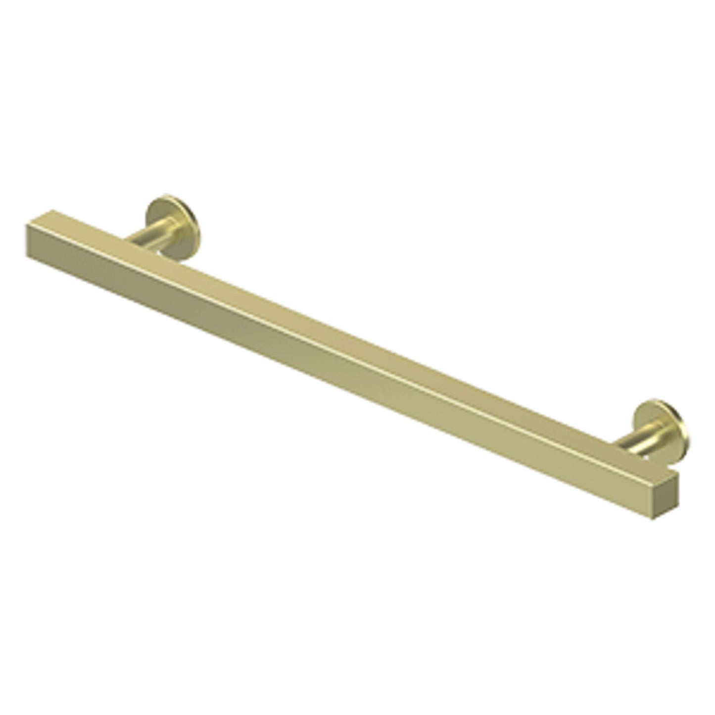 Deltana - Contemporary Cabinet Pull, 7", Pommel, Solid Brass