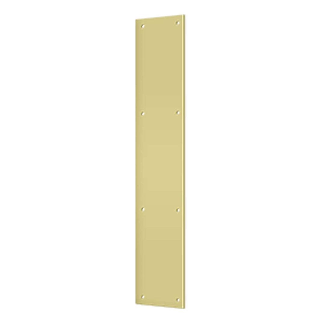 Deltana - Brass Push Plates