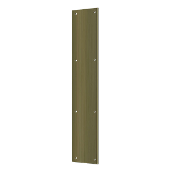 Deltana - Brass Push Plates