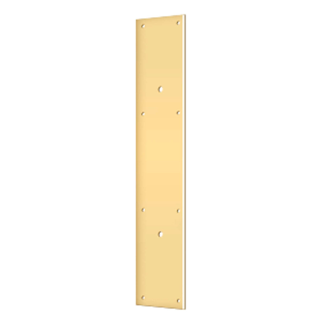 Deltana - Push Plate 20" for 10" Door Pull