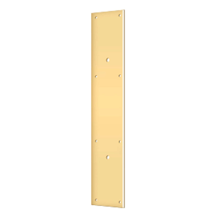 Deltana - Push Plate 20" for 10" Door Pull