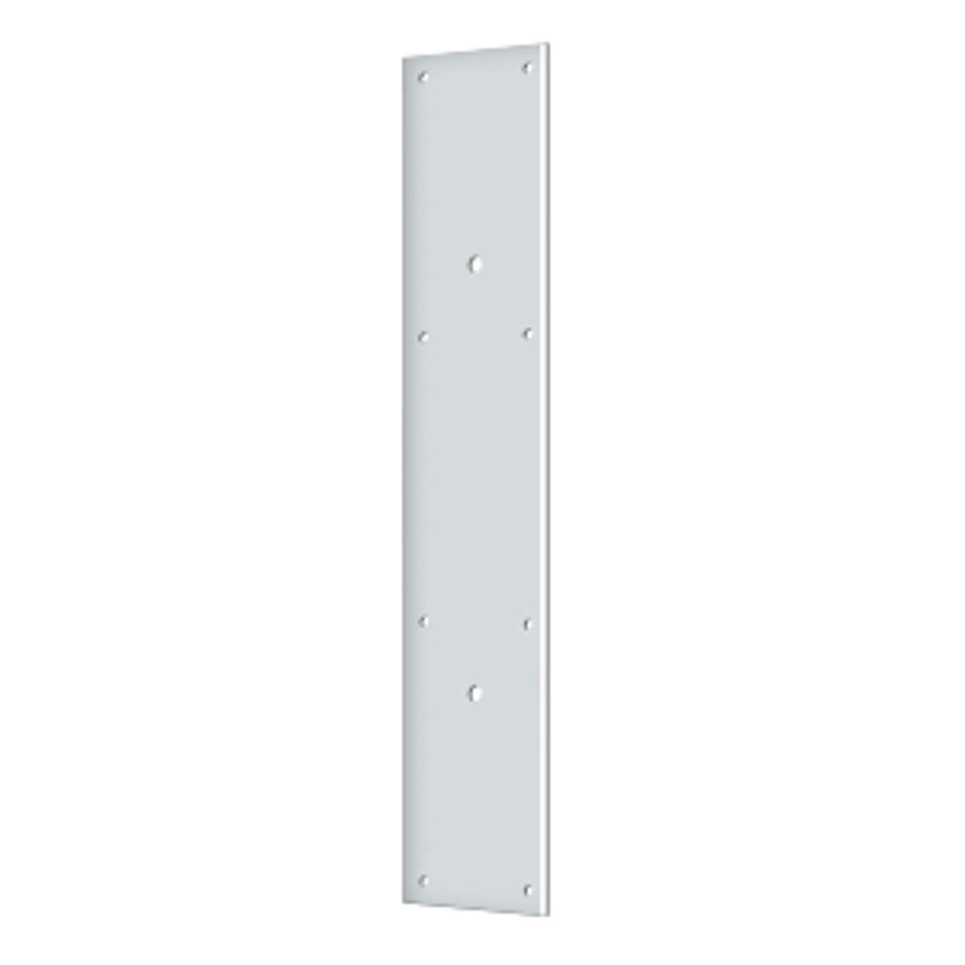 Deltana - Push Plate 20" for 10" Door Pull