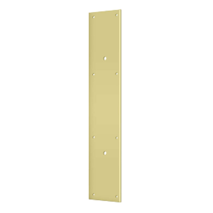 Deltana - Push Plate 20" for 10" Door Pull