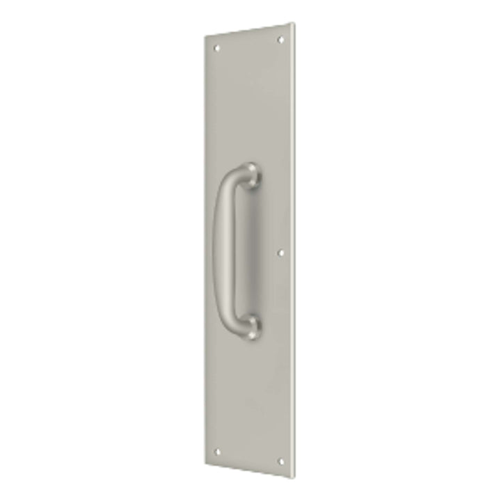 Deltana - Push Plate w/ Handle 3-1/2" x 15 " - Handle 5-1/4"