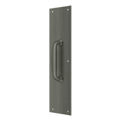 Deltana - Push Plate w/ Handle 3-1/2" x 15 " - Handle 5-1/4"