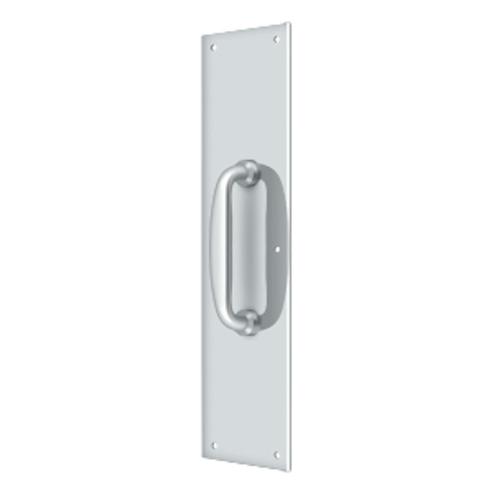 Deltana - Push Plate w/ Handle 3-1/2" x 15 " - Handle 5-1/4"