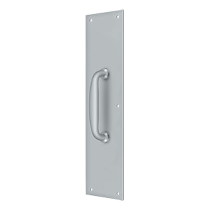 Deltana - Push Plate w/ Handle 3-1/2" x 15 " - Handle 5-1/4"